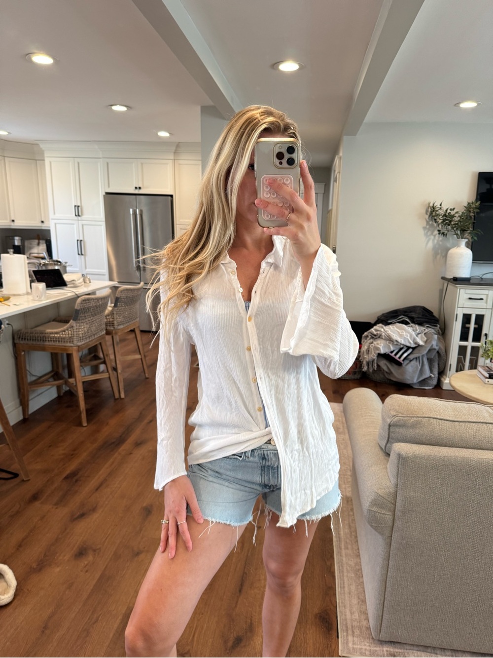 Lovers & Friends Button up medium
